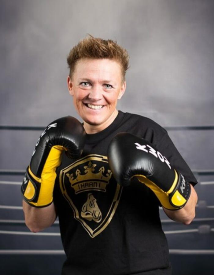 Boxtrainerin Tina Empowerland